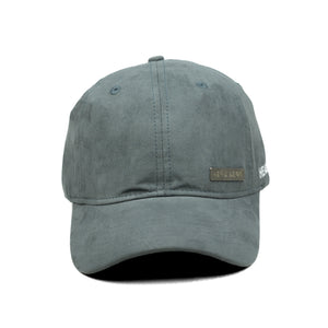 HEAD GEAR SLATE GREY RUSTIC METAL PATCH CAP