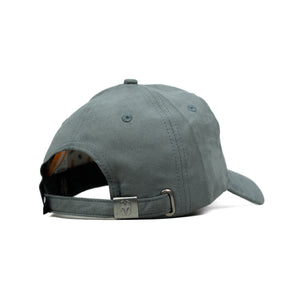 HEAD GEAR SLATE GREY RUSTIC METAL PATCH CAP