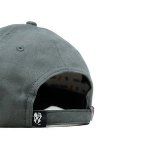 HEAD GEAR SLATE GREY RUSTIC METAL PATCH CAP