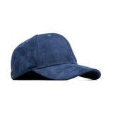 HEAD GEAR NAVY BLUE STRUCTURED RUSTIC METAL PATCH CAP