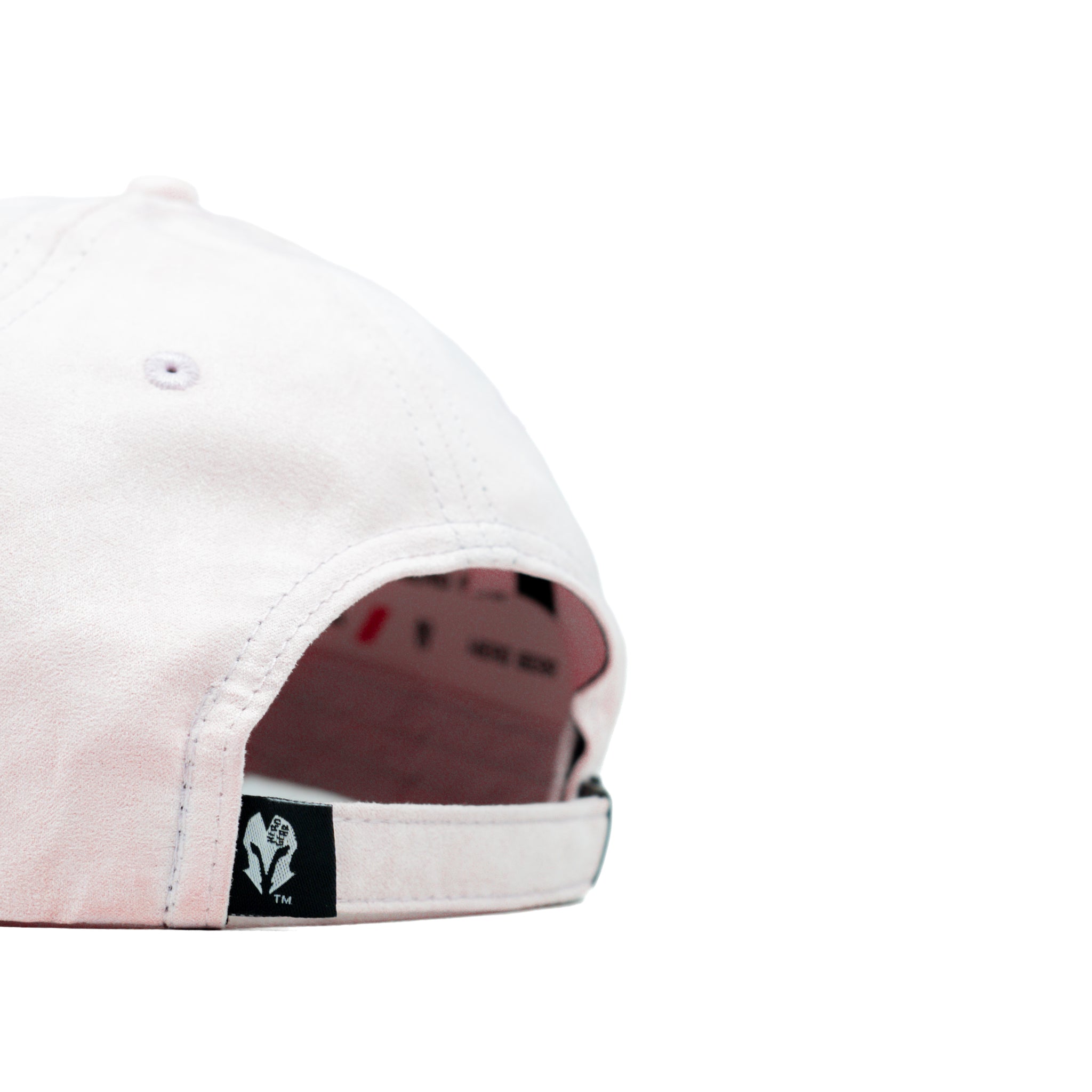 HEAD GEAR PASTEL PINK RUSTIC METAL PATCH CAP