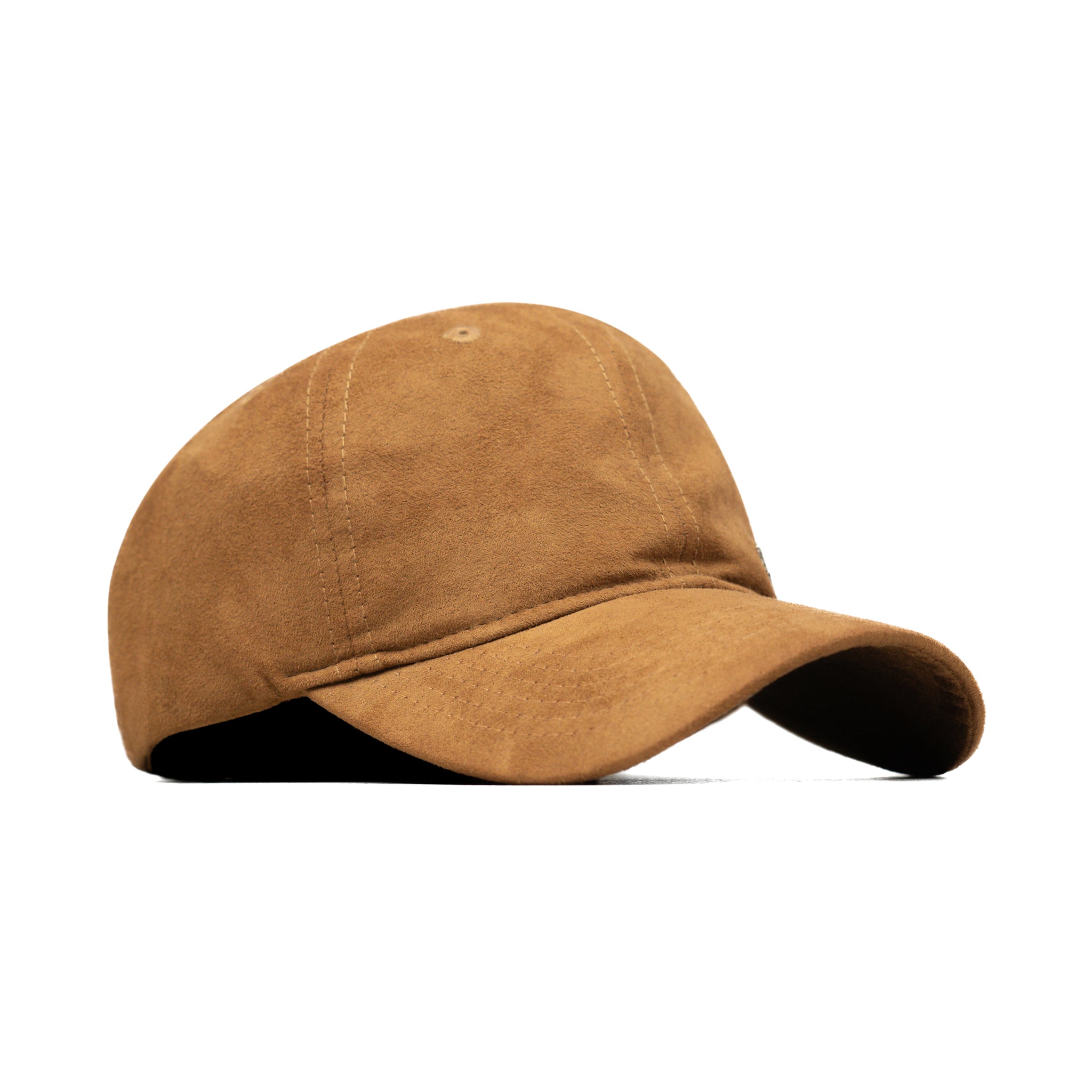 HEAD GEAR BROWN RUSTIC METAL PATCH CAP