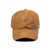 HEAD GEAR BROWN RUSTIC METAL PATCH CAP