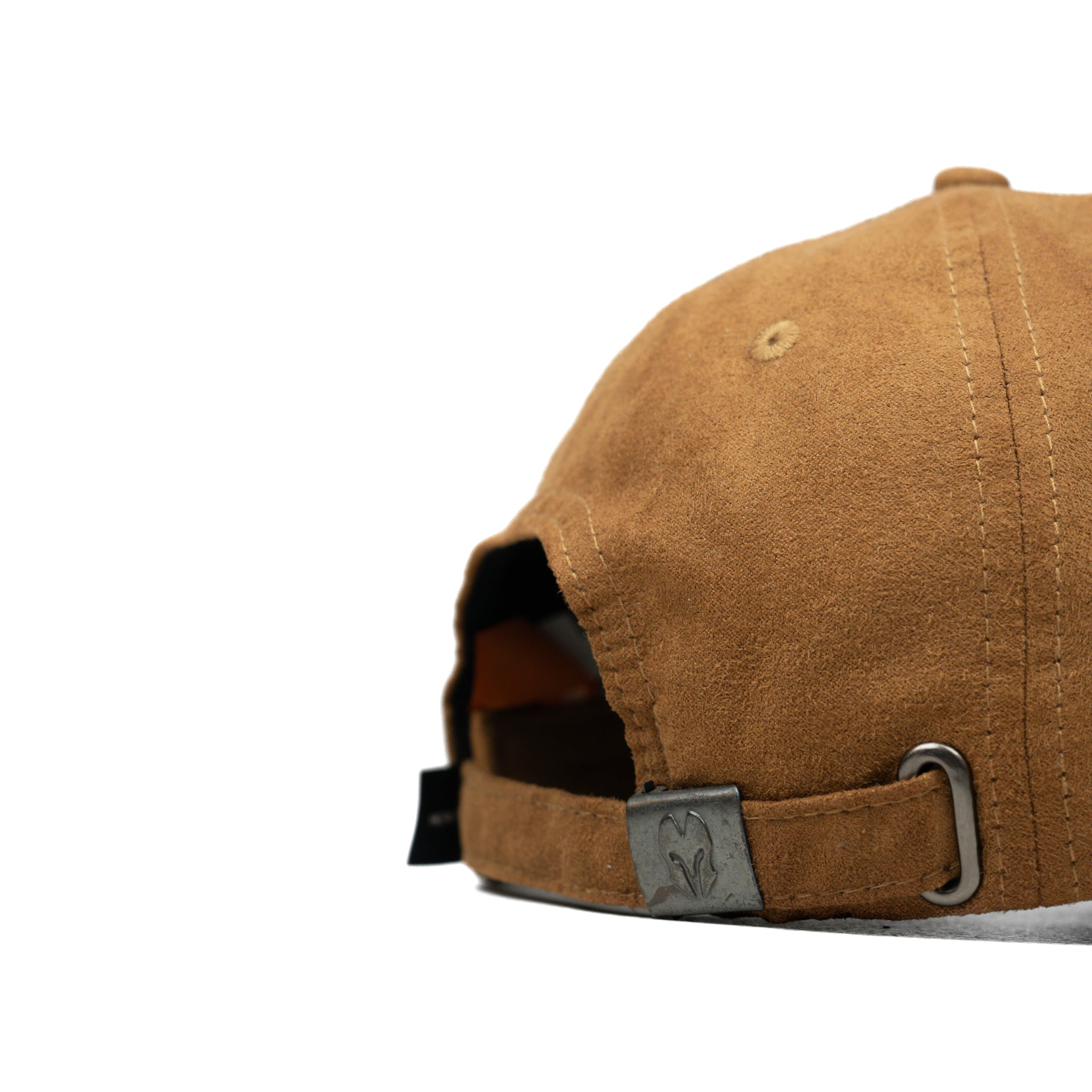 HEAD GEAR BROWN RUSTIC METAL PATCH CAP