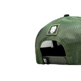HEAD GEAR BLACK AND OLIVE DUAL TONE TRUCKER CAP
