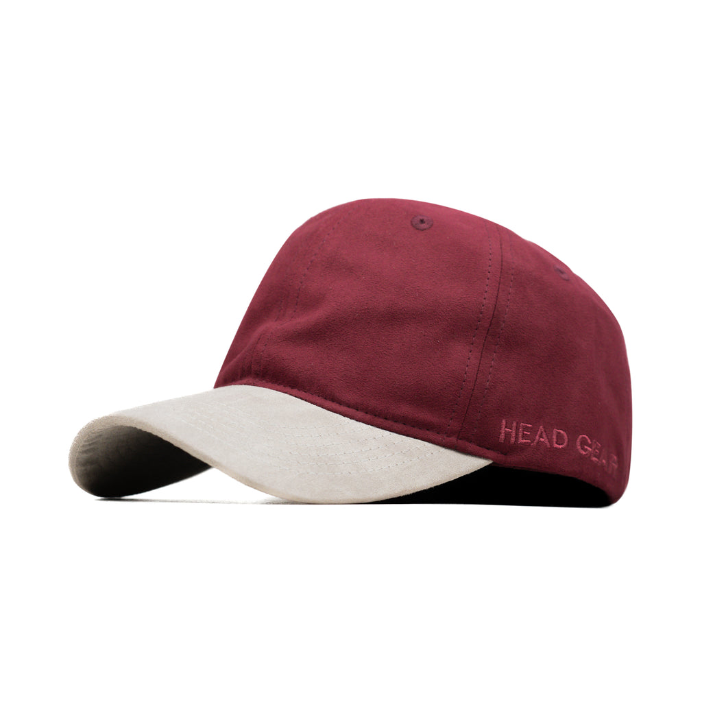 HEAD GEAR BASIC MAROON GREY DUAL TONE CAP