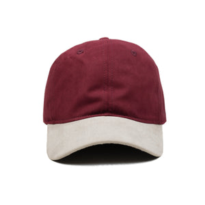 HEAD GEAR BASIC MAROON GREY DUAL TONE CAP