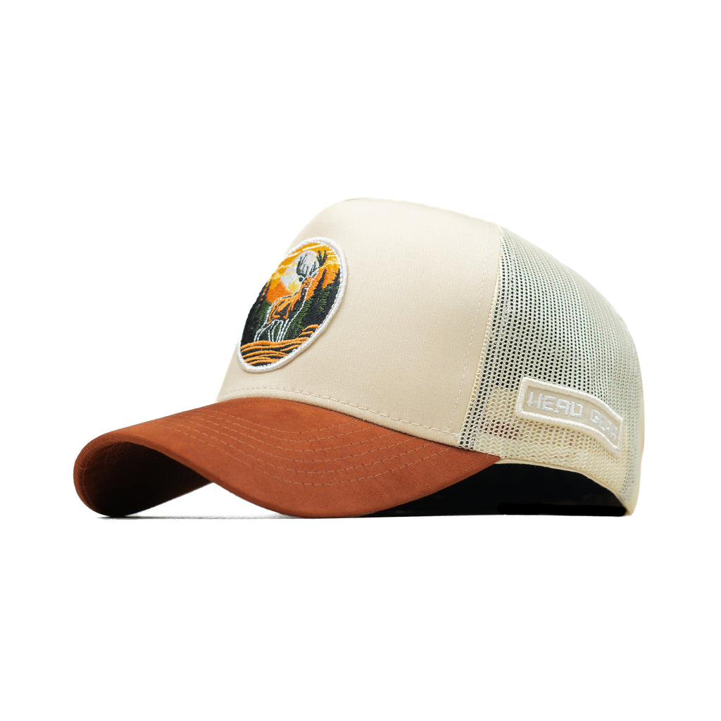 HEAD GEAR DEER TRUCKER CAP