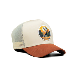 HEAD GEAR DEER TRUCKER CAP