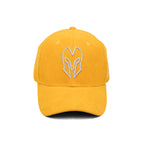 HEAD GEAR SILVER YELLOW SUEDE CORD LIMITED EDITION CAP