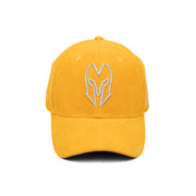 HEAD GEAR SILVER YELLOW SUEDE CORD LIMITED EDITION CAP