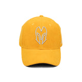 HEAD GEAR SILVER YELLOW SUEDE CORD LIMITED EDITION CAP