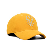 HEAD GEAR SILVER YELLOW SUEDE CORD LIMITED EDITION CAP