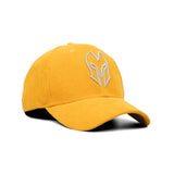 HEAD GEAR SILVER YELLOW SUEDE CORD LIMITED EDITION CAP