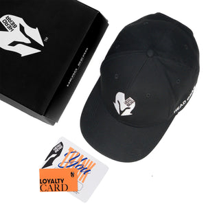 HEAD GEAR OFFICIAL BLACK CAP