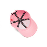 HEAD GEAR PINK STRUCTURED CAP