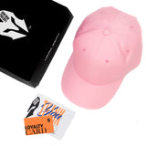 HEAD GEAR PINK STRUCTURED CAP