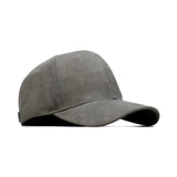 HEAD GEAR GREY STRUCTURED RUSTIC METAL PATCH CAP