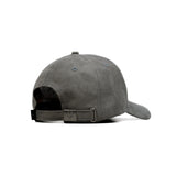 HEAD GEAR GREY STRUCTURED RUSTIC METAL PATCH CAP