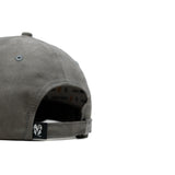 HEAD GEAR GREY STRUCTURED RUSTIC METAL PATCH CAP