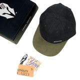 HEAD GEAR BLACK OLIVE DUAL TONE RUSTIC METAL CAP
