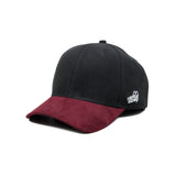 HEAD GEAR BLACK RED WINE DUAL TONE STRUCTURED CAP