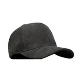 HEAD GEAR BLACK STRUCTURED RUSTIC METAL PATCH CAP