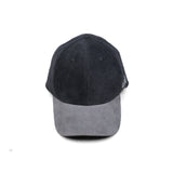 HEAD GEAR BLACK CHARCOAL GREY DUAL TONE CORD CAP