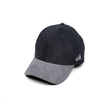 HEAD GEAR BLACK CHARCOAL GREY DUAL TONE CORD CAP