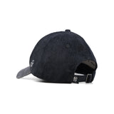HEAD GEAR BLACK CHARCOAL GREY DUAL TONE CORD CAP