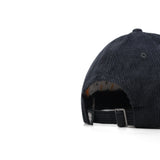 HEAD GEAR BLACK CHARCOAL GREY DUAL TONE CORD CAP