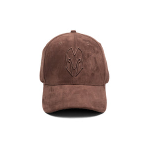 HEAD GEAR CHOCOLATE SUPER SUEDE CURVED VISOR CAP