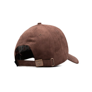 HEAD GEAR CHOCOLATE SUPER SUEDE CURVED VISOR CAP