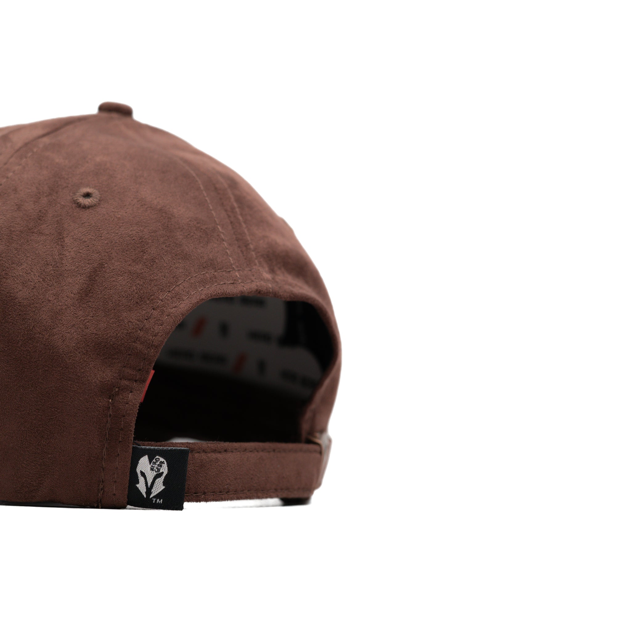 HEAD GEAR CHOCOLATE SUPER SUEDE CURVED VISOR CAP