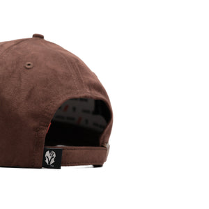 HEAD GEAR CHOCOLATE SUPER SUEDE CURVED VISOR CAP