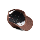 HEAD GEAR CHOCOLATE SUPER SUEDE CURVED VISOR CAP