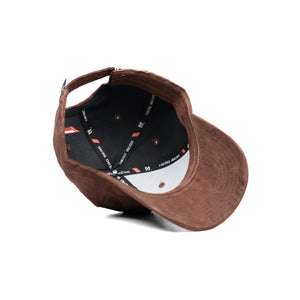 HEAD GEAR CHOCOLATE SUPER SUEDE CURVED VISOR CAP
