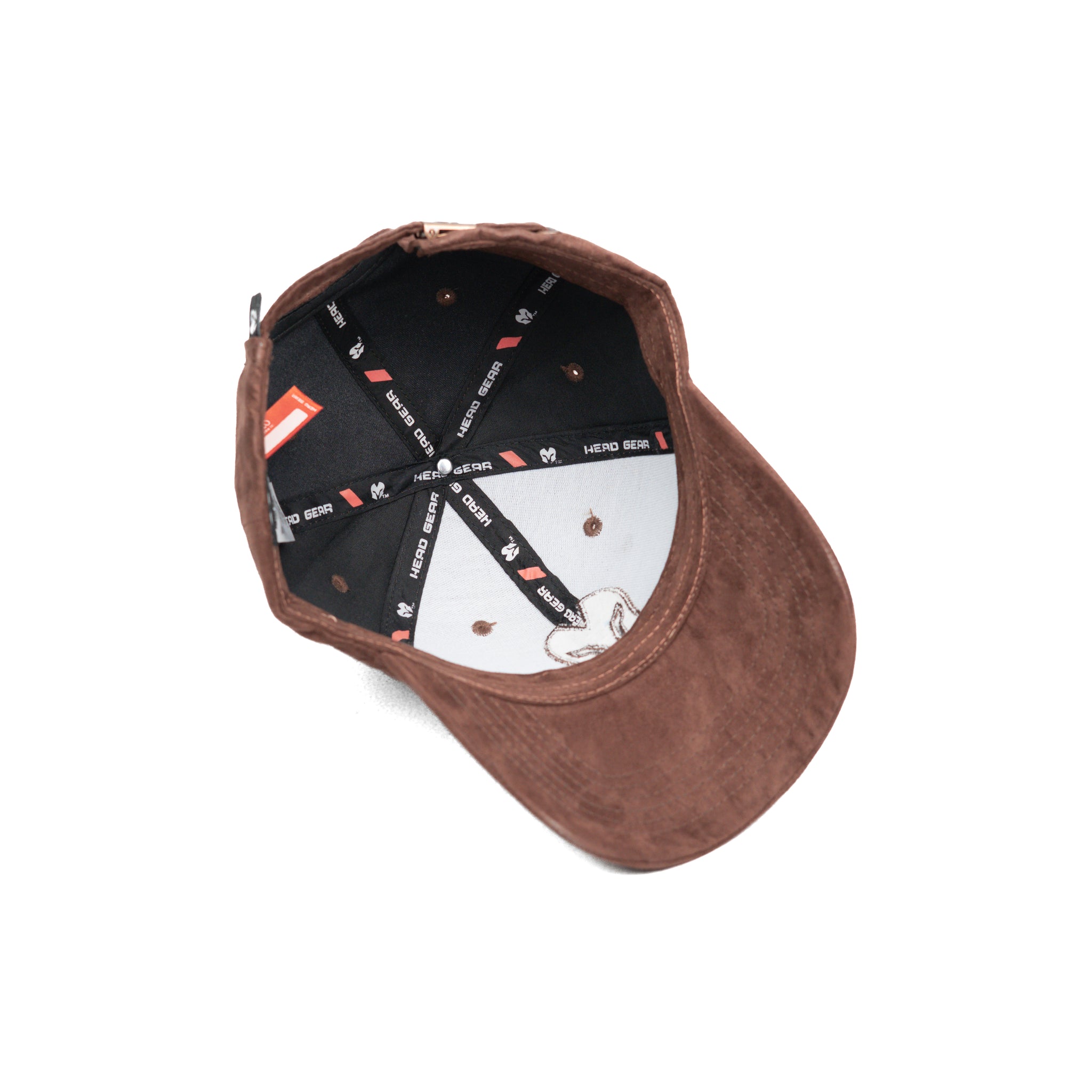 HEAD GEAR CHOCOLATE SUPER SUEDE CURVED VISOR CAP