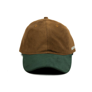 HEAD GEAR BROWN OLIVE DUAL TONE CAP