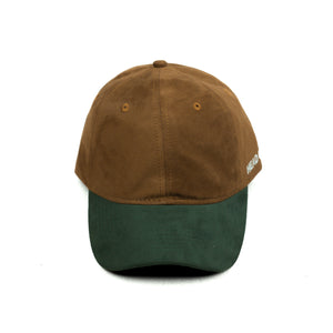 HEAD GEAR BROWN OLIVE DUAL TONE CAP