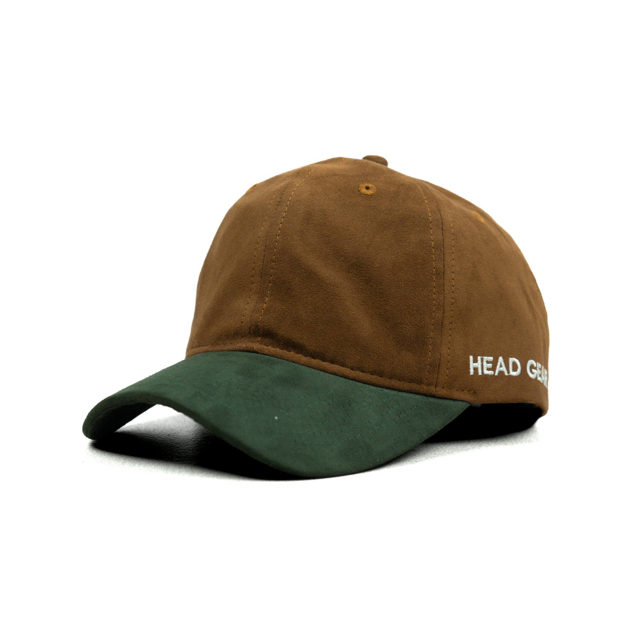 HEAD GEAR BROWN OLIVE DUAL TONE CAP