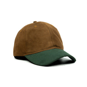 HEAD GEAR BROWN OLIVE DUAL TONE CAP