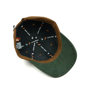 HEAD GEAR BROWN OLIVE DUAL TONE CAP