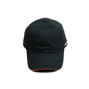 HEAD GEAR BLACK WITH ORANGE SANDWICH CAP