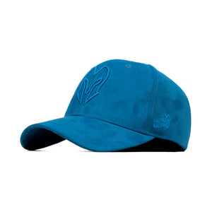 HEAD GEAR BLUE SUPER SUEDE CAP