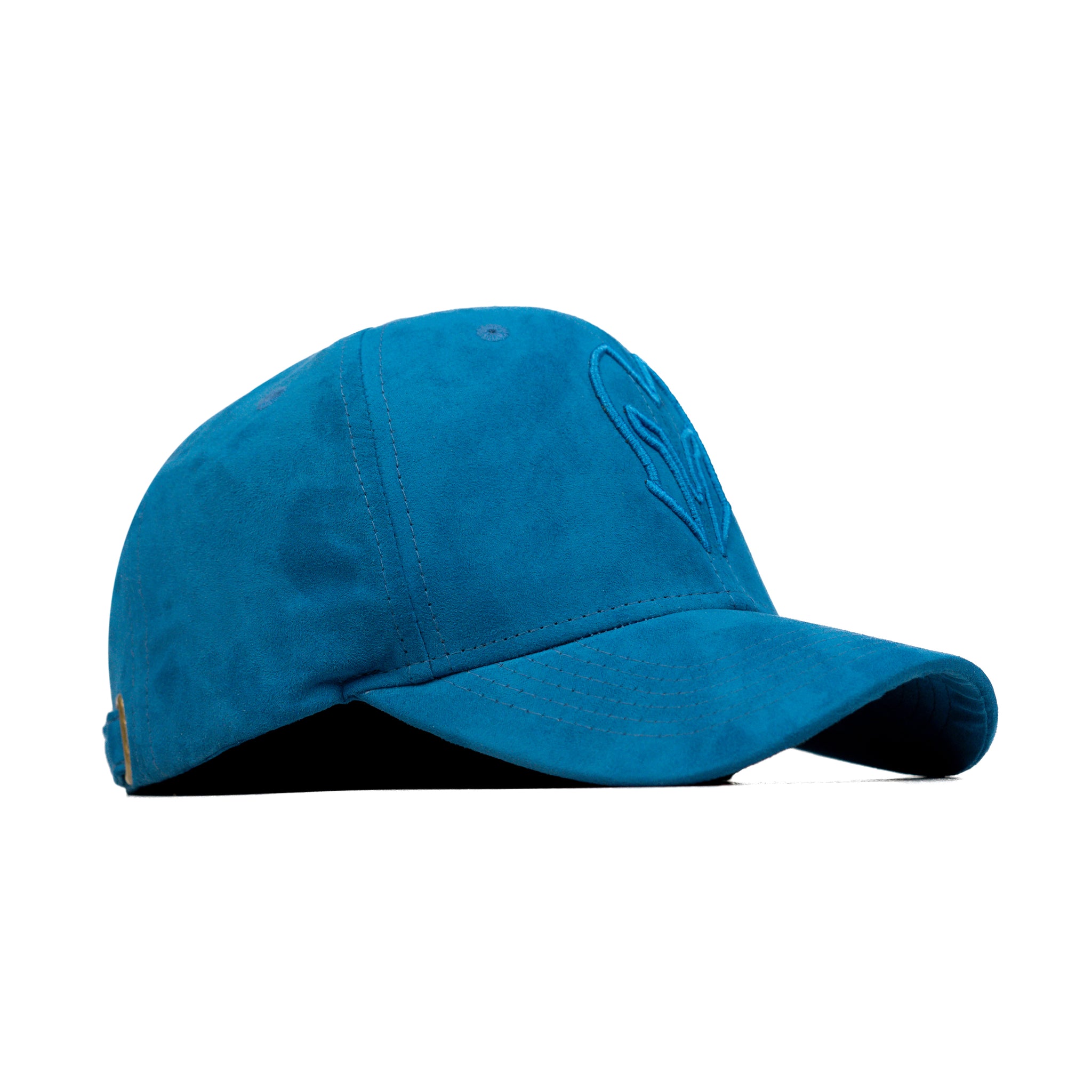 HEAD GEAR BLUE SUPER SUEDE CAP