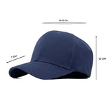 HEAD GEAR SOLID NAVY BLUE FITTED CAP