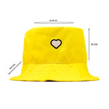 HEAD GEAR SUNNY HEART BUCKET HAT