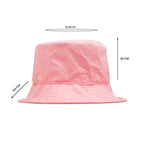 HEAD GEAR BASIC PINK BUCKET HAT