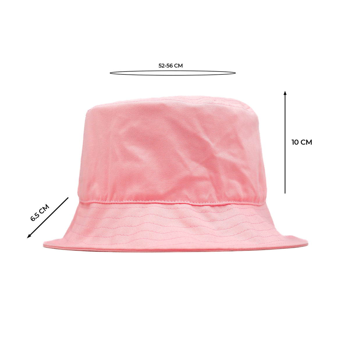 HEAD GEAR BASIC PINK BUCKET HAT
